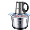 Electric Meat Grinder & Food Processor: Stainless Steel, Multi-functional for Garlic, Chili, and Vegetables.