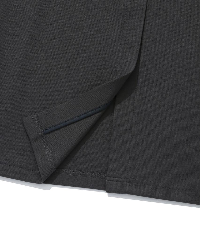 Covernat Woman Track Skirt Charcoal
