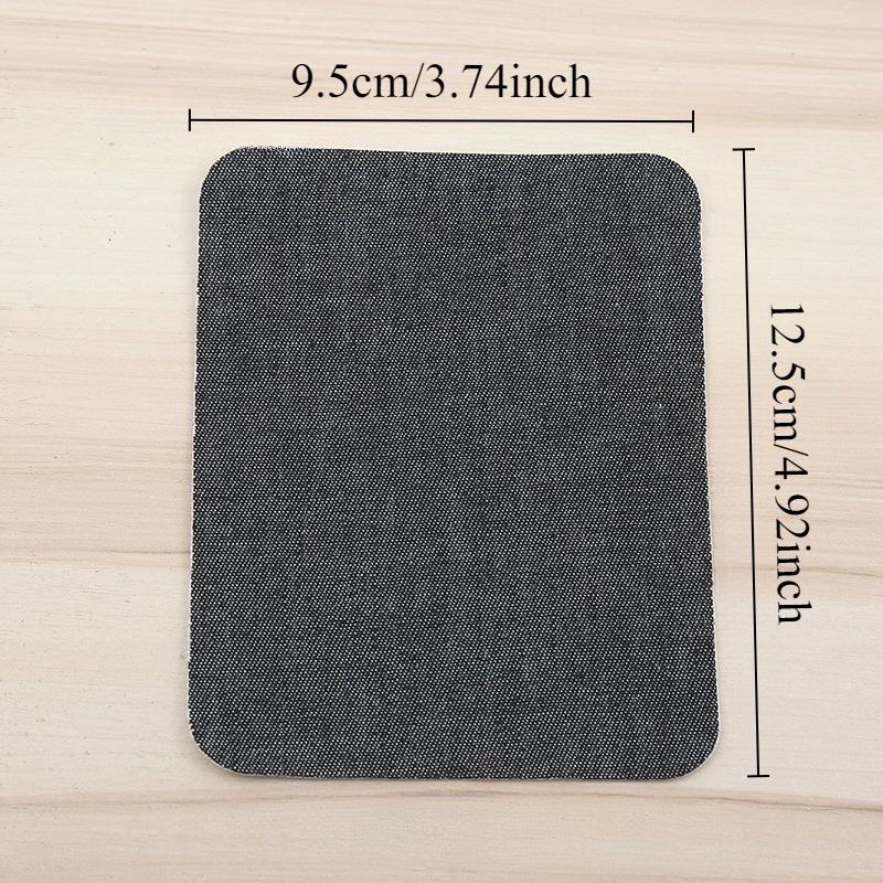 5pcs/set Self Adhesive Denim Patches Repair Patch for Elbow Knee Holes DIY Clothing Pants Jacket Repair