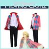 Howl's Moving Castle Hauru Cosplay Costume Coat Suit Halloween Party Outfit