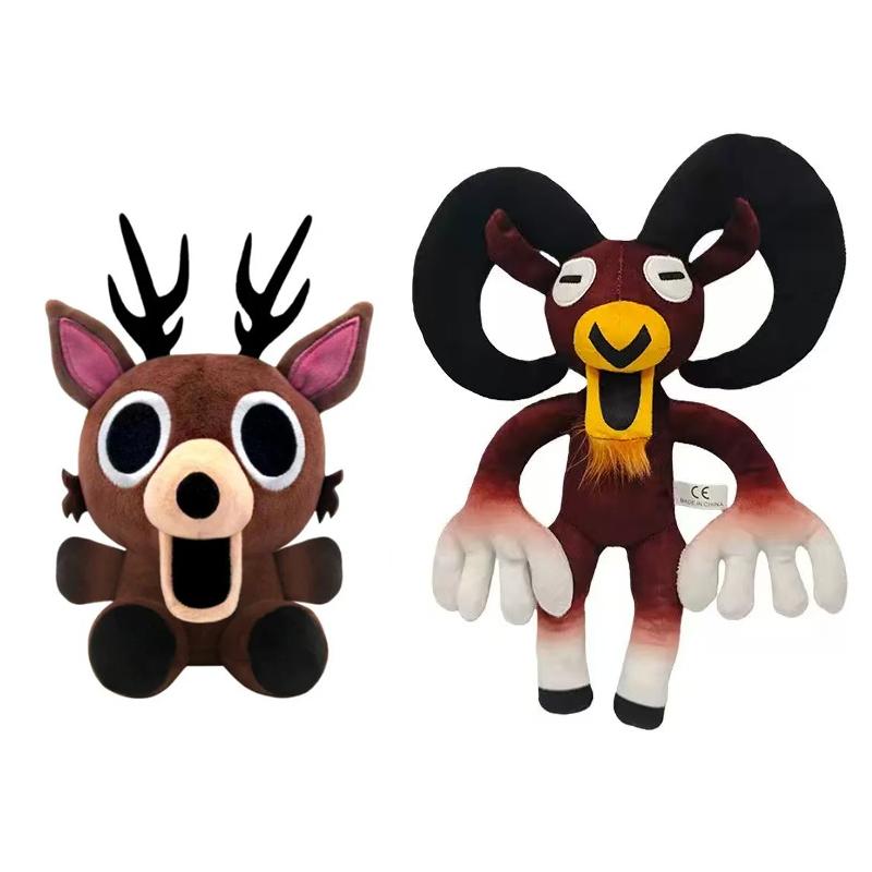 Nuevo 99 Noches En El Bosque Peluche Juego Merchandising Marrón De Pie Y Sentado Alce Ciervo Búho Blanco Muñeco Relleno Cojín Para Regalos Infantiles