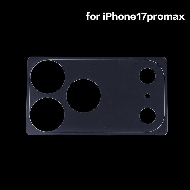 Tempered Glass Camera Lens Protector For 17/17 Pro Max / Air / 17 Pro Lens Protective Glass Scratch Resistant High Transparency
