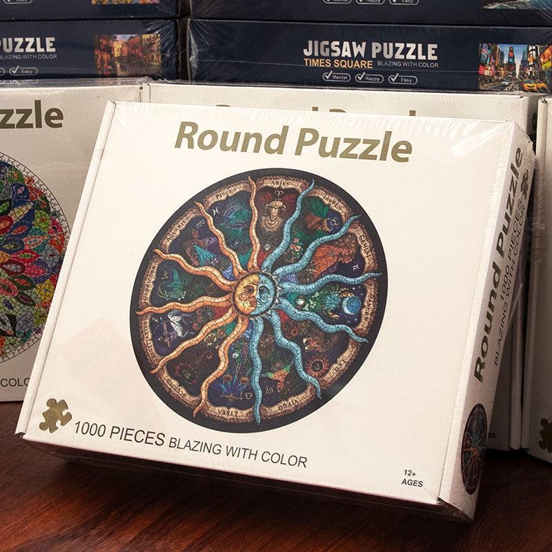 1000-delig Hel Niveau Regenboog Puzzel: Educatief Legpuzzel Speelgoed voor Volwassenen, Hoge Moeilijkheidsgraad