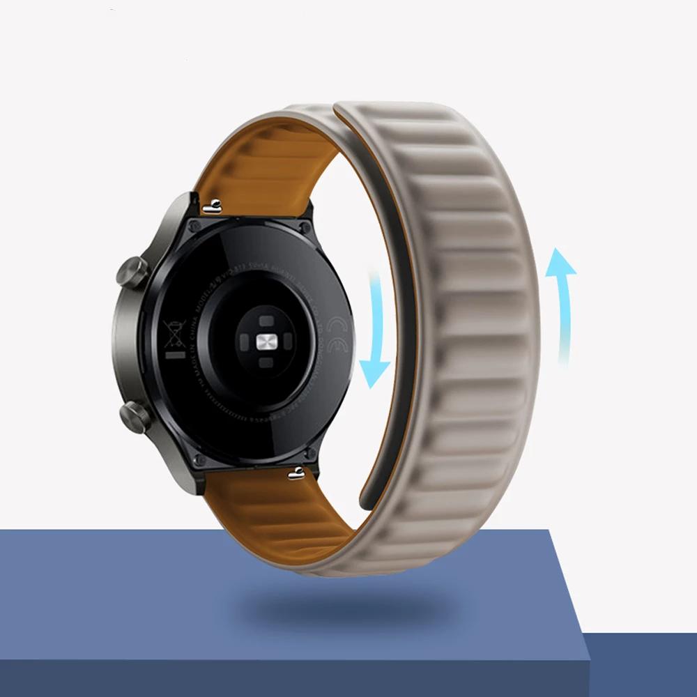 20mm 22mm silicone Band For Samsung Galaxy watch 7/FE/6/5/4/classic/Active 2/3/S3/40mm Bracelet Huawei watch GT-2-Pro 3 4 strap