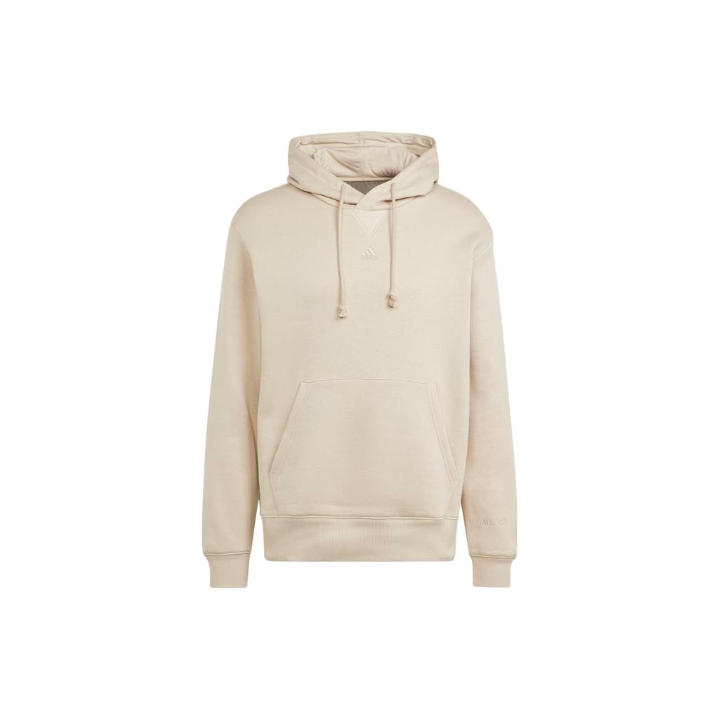Adidas All Szn Fleece Hoodie Wonder Beige Men Streetwear IJ6887