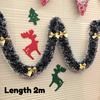 3Styles Red Christmas Wreath Elegant PVC Fruit Wreath Window Door Wall Ornament Home Halloween Decor Gifts