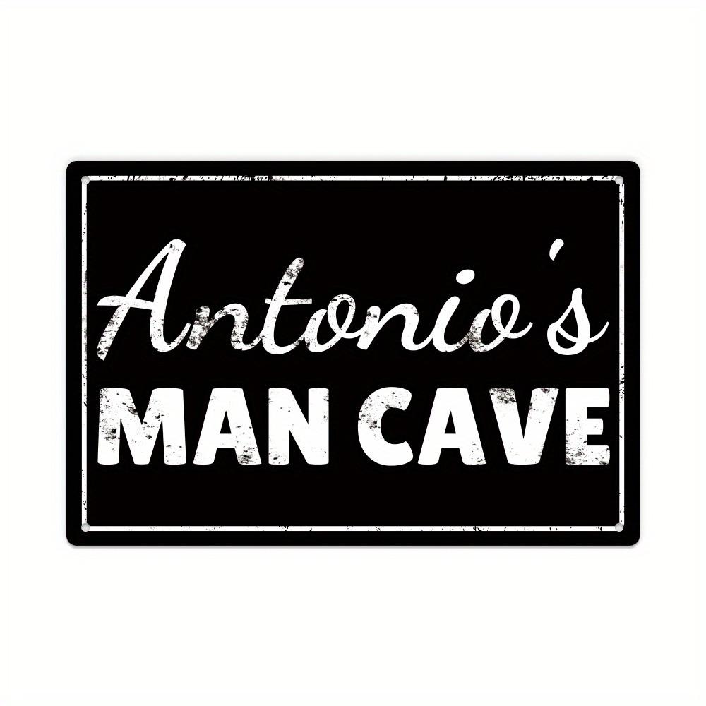 Custom Personalized Metal Sign 12x8in Man Cave Wall Decor Bar Game Room Indoor Outdoor