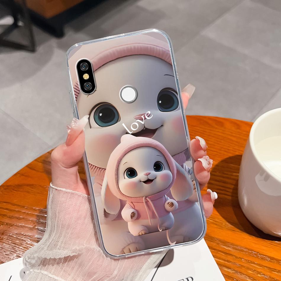 

For Redmi Note 5 Pro Phone Case Colorful Flowers TPU Clear Silicone Back Cover For Redmi Note5 Pro Lightweight Anti Drop Bumper Note 5 China&Silicon