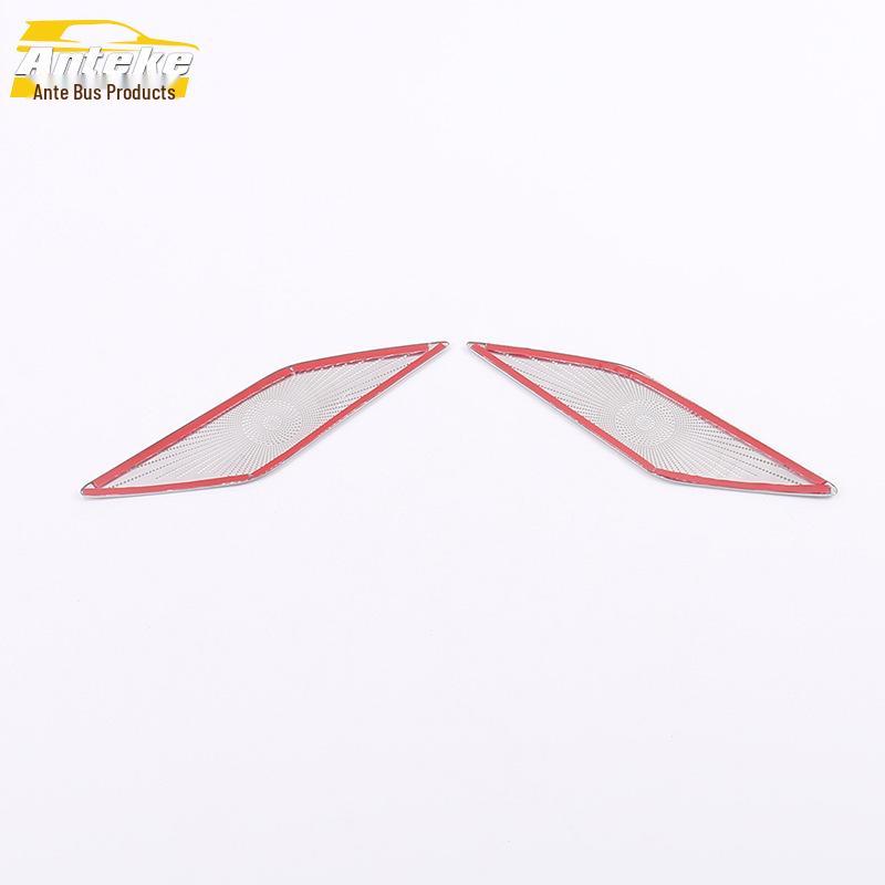 Touareg A-stolpe Högtalarkåpa Rostfritt Stål Dekorpanel (2019 modell)