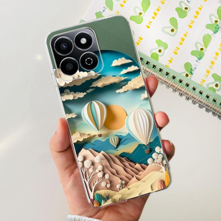 For Honor X7C 5G Case ALT-NX1 Cute Panda Cartoon Painted Cover Soft Slim Phone Case For Honor X7C X 7c HonorX7C 4G Fundas Bumper