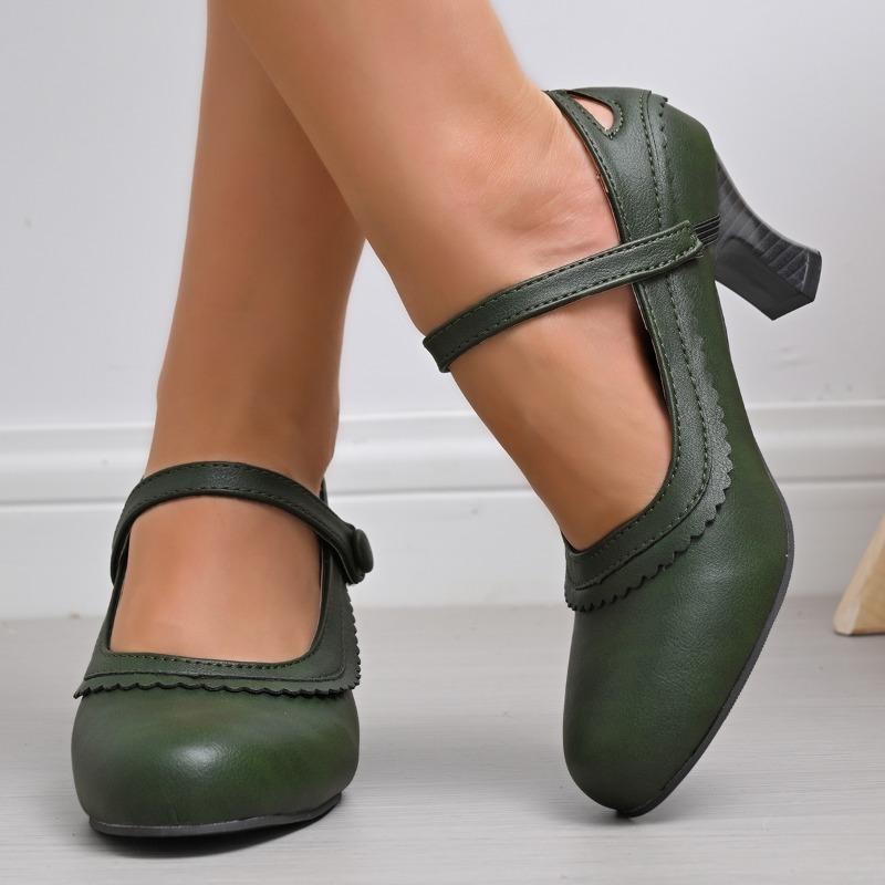 Fashion Brief Pumps Beige High Heels Comfortable High-Heeled Shoes Round Toe Slip On Sandals Ladies Lace-Up Mary Jane Basketball Platfor