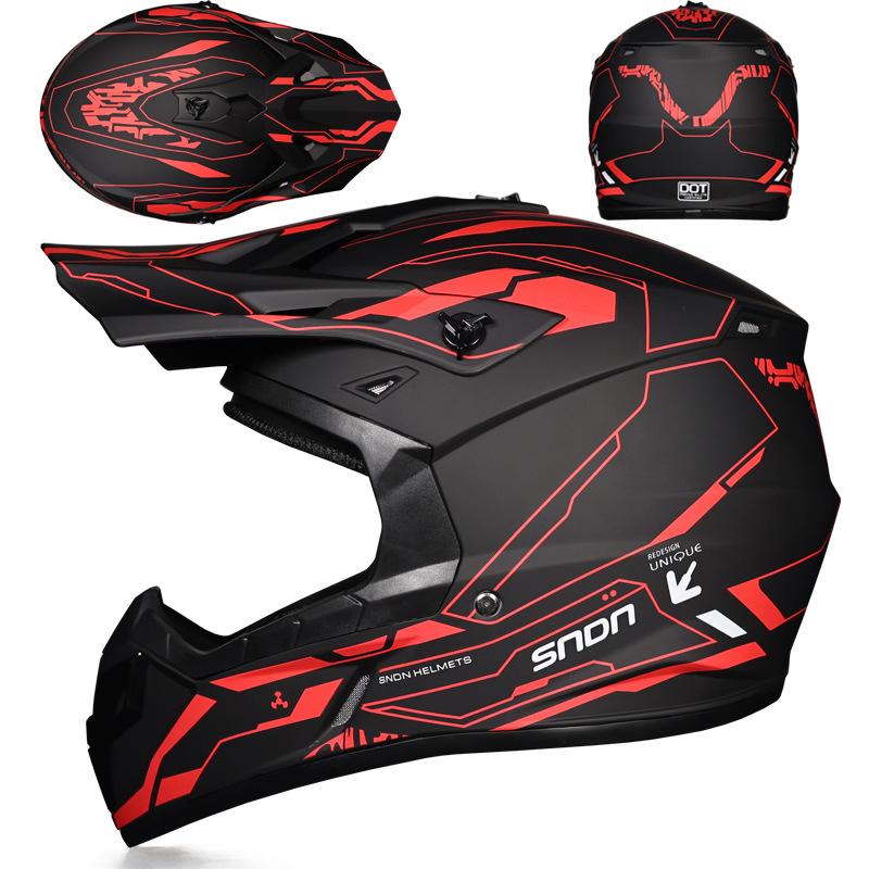 Flash Shield Motorcycle Off-Road Helmet Men's Full Helmet Women's Locomotive Riding Rally Helmet Hard Hat Breathable