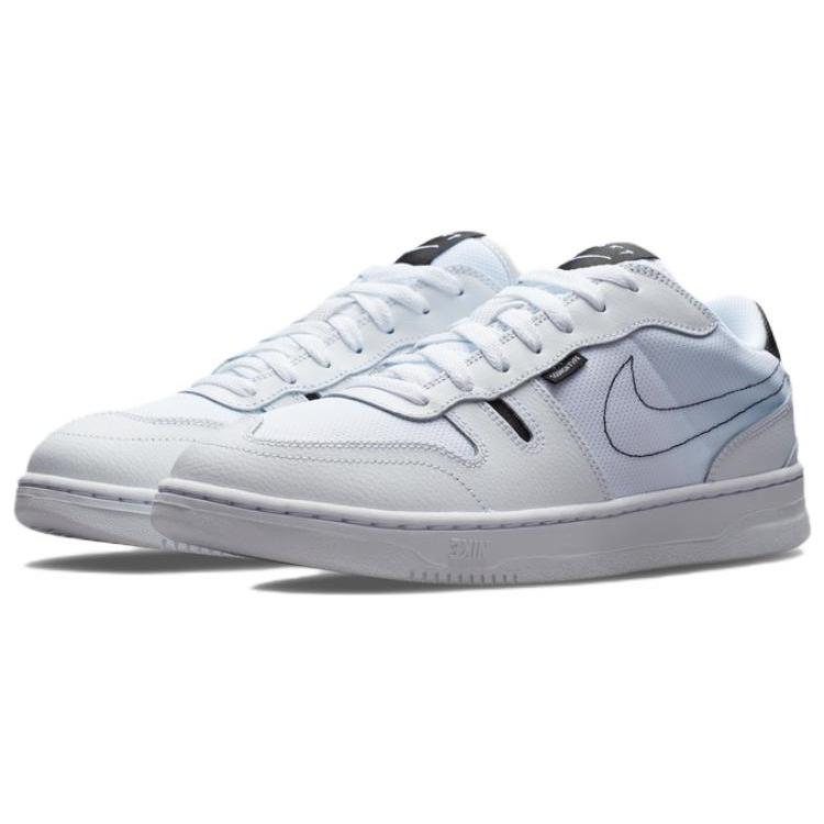 Nouvelles Chaussures de Skate Décontractées Basses Nike Squash Type Blanc Noir CT2922-100