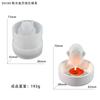 DIY Ghost Candlesticks Silicone Mold for Creative Halloween Resin Candle Holder Handmade 3D Ghost Shape Mold
