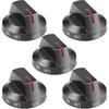 NX60A6711SG/AA NX60A6511SG/AA Compatible with Samsung Stove Knob Replacement, DG94-04167M DG94-04167B Fits Samsun Gas Range Knobs