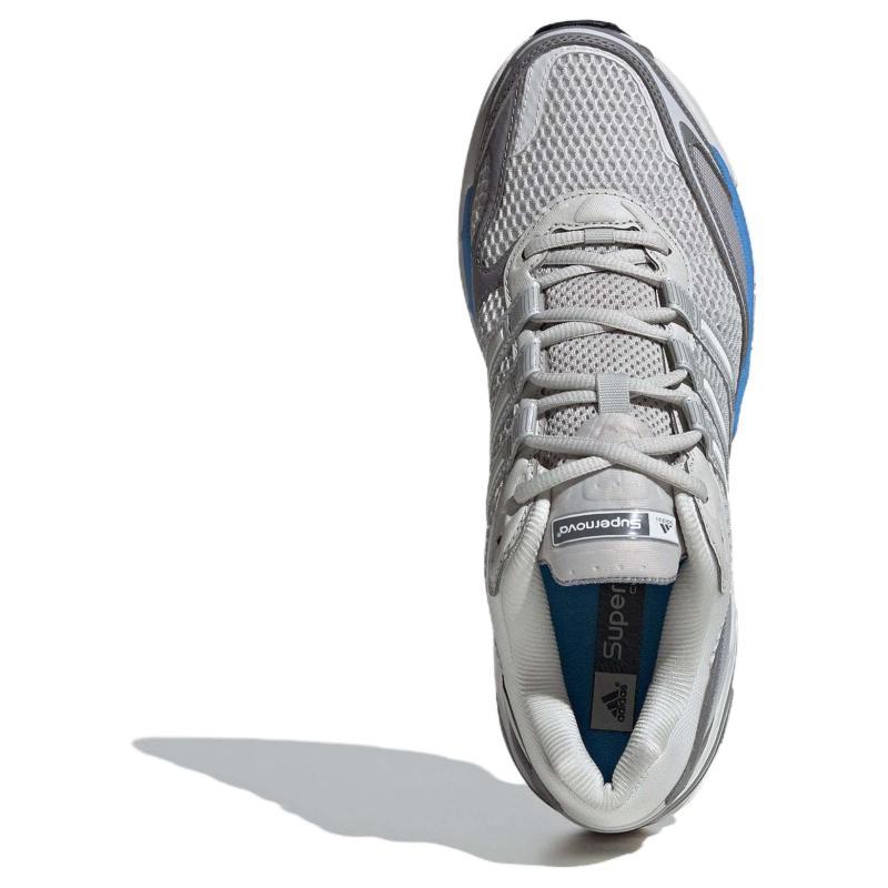 Adidas SUPERNOVA CUSHION 7 Slip-Resistant Low-Top Running Shoes Unisex Gray Blue Sneakers IF1819