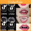 Realistic Halloween Vampire Fangs Teeth Kit With Solid Adhesive And Customizable Sizes