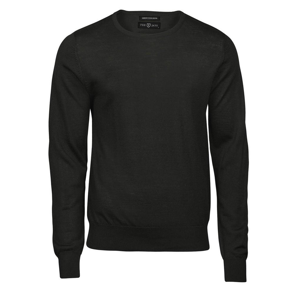 Tee Jays Mens Plain Crew Neck Sweatshirt