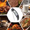 Kitchen Food Thermometer Foldable Probe BBQ Grill Oven Temperature Measurement Tool, Suitable for Meat Water Milk Cooking