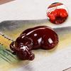Resin Color Changing Tea Pets Animal Cow Accessories Home Office Tea Pet Decoration Toy Tea Set Accessories Teaware