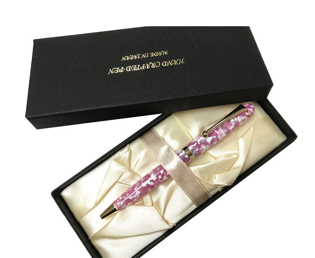 Onishi Seisakusho Ballpoint Thin Barrel Pen, Acetate, Sakura, CB22,