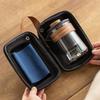 Portable Glass Travel Tea Set