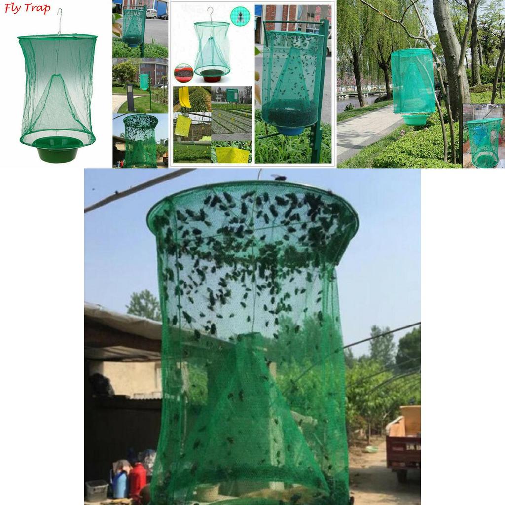 Effective Outdoor Fly Trap Durable Killer Bug Cage Net For Horse Yards And Farms