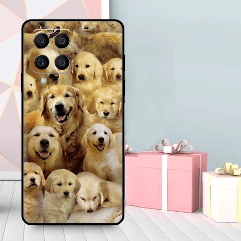 Golden Retriever Hundehülle Für Samsung Galaxy M16 M31 M21 M13 M33 M53 M15 M35 M55 M36 M56 M12 M32 M52 M14 M34 M54
