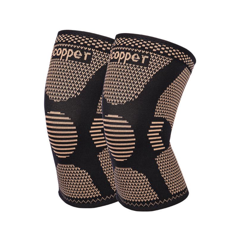 

1 Pcs Copper Knee Support Pad Braces for Arthritis Joint Pain Relief Compression Knee Sleeve for Sports Fitness Workout Running