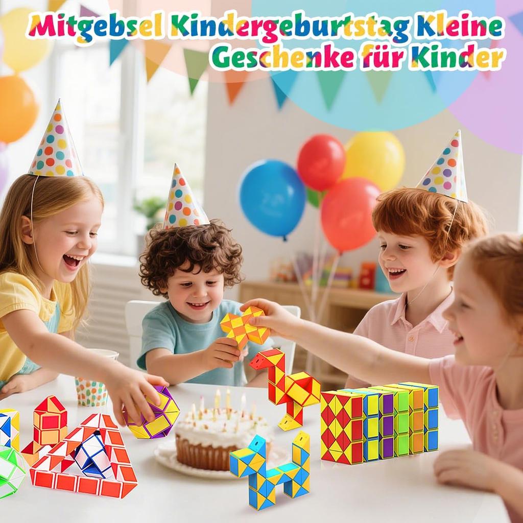 Children's Birthday Party Bags,  Small Gifts for Children,  Magic Snake, Give Aways Children's Birthday Party Favours, Santa Gifts Children