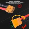 30Pcs Drone Lithium Battery Terminal Covers Waterproof Dustproof Lithium Battery Plug Protective Case for XT60 Plug