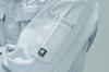 YAMAHA Motor (Yamaha) YAM03 Mechanic Suit, Cotton, Silver, Size L, Long Sleeve with Yamaha Logo, 90792-M043L