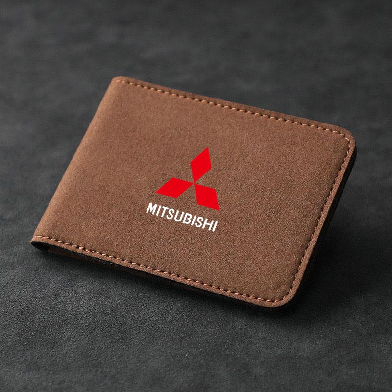 

Car Driver License Set Protective Cover Key Bag for Mitsubishi Outlander Pajero Ralliart Star Mirage Montero Auto Accessories