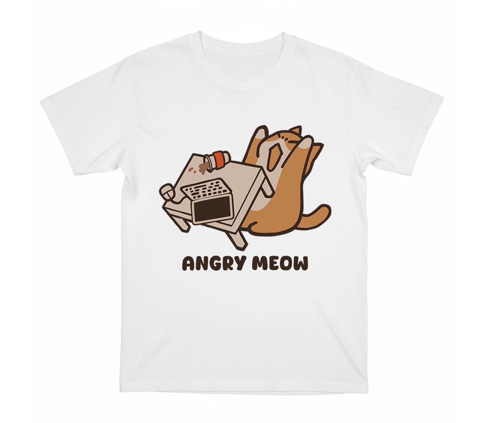 Angry cat Funny cat shirt •Cat meme shirt •Cat lover Gift •Silly Cats Shirt •Silly Kitten Tshirt •Cute Kitten Tee •Cat Mom Dad Gift S
