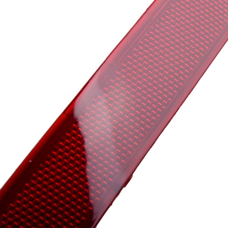 Car Right Red Lens Rear Bumper Tail Light Reflector Cover Decoration Fit For Ford Mondeo MK4 2007 2008 2009 2010