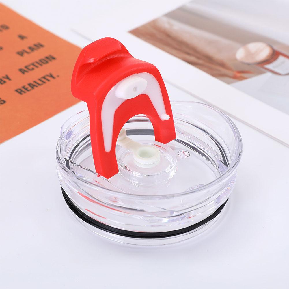 NEW High-end 1PC Multicolor 40Oz Replacement Lid Clear Tumbler Cup Quencher Spill Pro M0T2