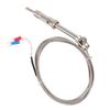 K Type Compression Spring Thermocouple Shielded Thermocouple Wire Probe for Factory