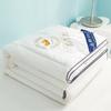 Cool Ice Silk Thin Quilt Soybean Fiber High Quality Cold Bedding Quilts for Summer Mechanical Wash Quilted Comforter Queen Size