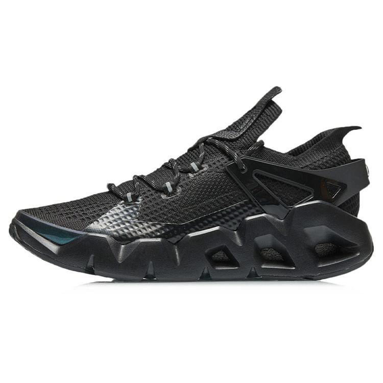 

Li Ning Essence 2.3 Cushioning Slip Resistant Abrasion Resistant Low top Vintage Basketball Shoes Men s Black AGBR045-3 44