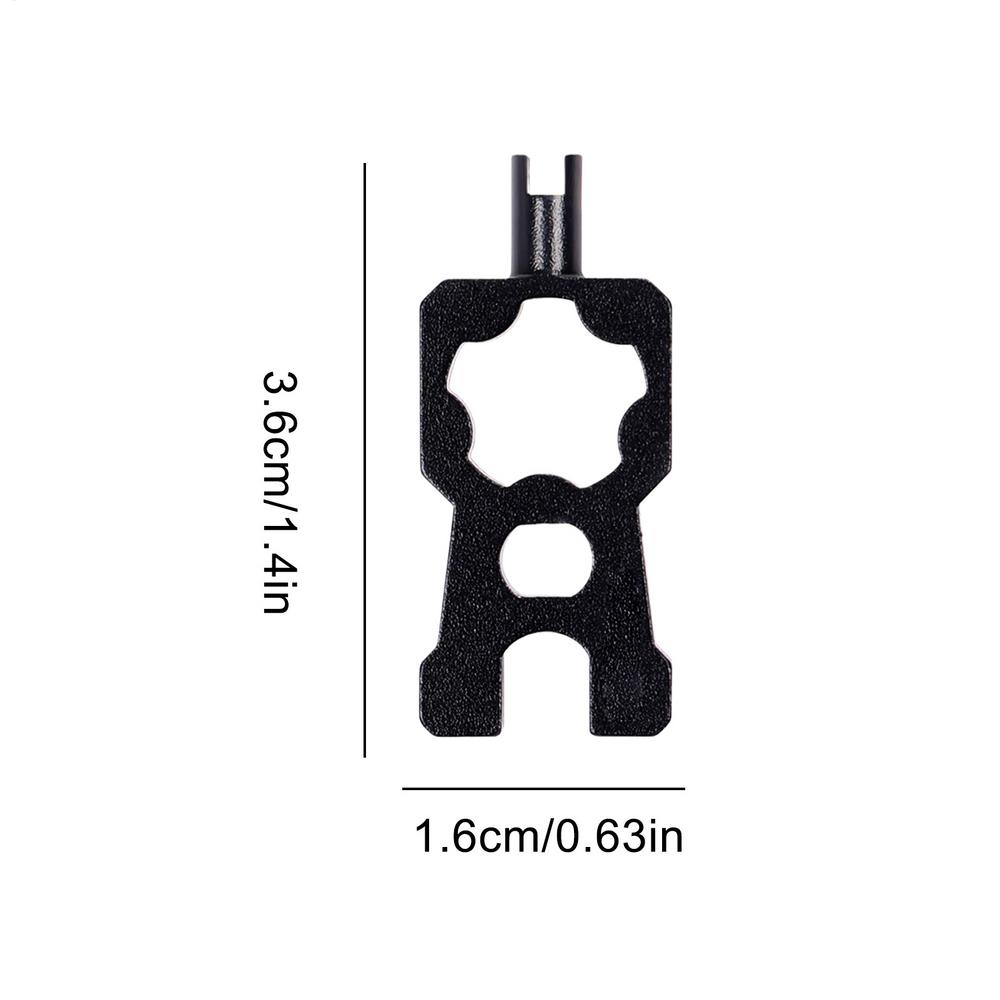 

Bike Tire Valve Core Tool aluminum alloy Portable Removal Kit for Mountain & Road Cyclists, Garage & Workshop Repair