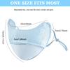 PALAY® Sun Protection Mask Face Cover for Women, Fashion Cooling UV Mask Face Mask with Adjustable Ties, for Outdoor Sport Cycling Golfing - Wash