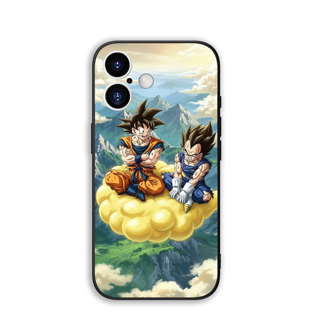 Cover for Apple iPhone 17 16 Plus 13 12 Pro Max Mini X XR Xs ProMax 16E 15+ 17+ Air Phone Case Vegeta Dragons Gokus Balls Super