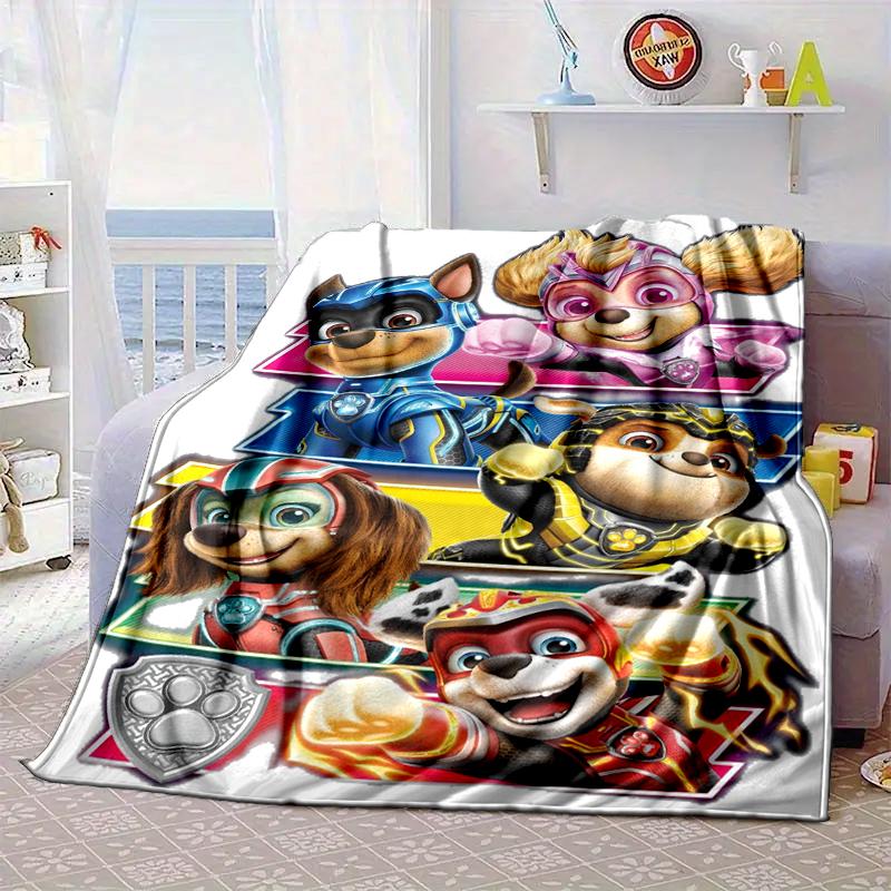 Space Patrol Pals Blanket Flannel Blanket for Bed, Sofa, Camping, Hiking, Picnic Essentials, Gift for Family Fan Gifts