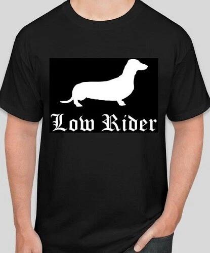 Doxie Low Rider T shirt Tee animal lover puppy Dachshund hotdog XL