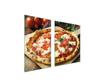SKLENĚNÁ DESKA a PRKÉNKO 100x52 PIZZA