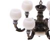 Dollhouse Mini Ceiling Lamp Exquisite Realistic Miniature Chandelier Model Toy for Dollhouse Decoration