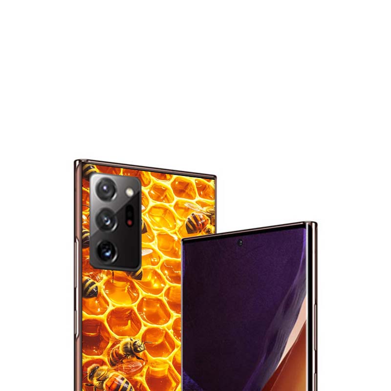 Bees and Honey in the Honeycomb Phone Case for Samsung A55 A35 A25 A15 A07 A05S A16 A17 A26 A36 A37 A56 A57 Galaxy Note 20 10 A5