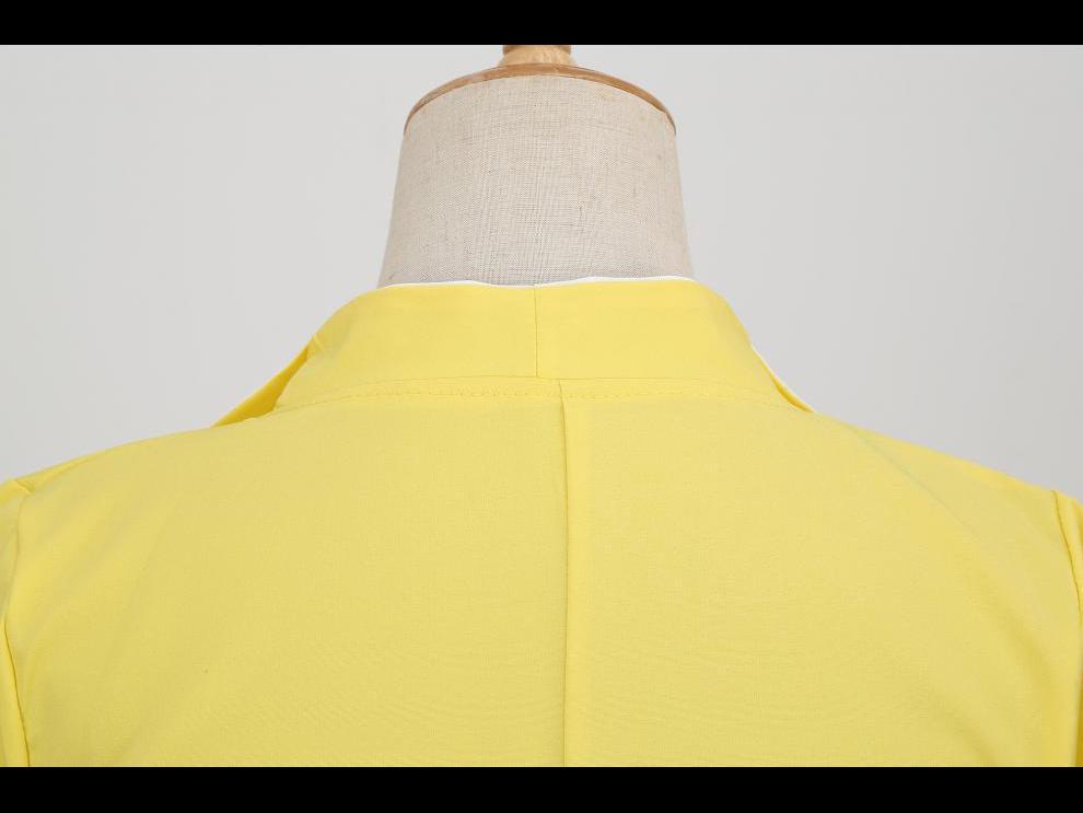 Vestido de festa retrô com decote em V e manga curta, estilo anos 50, cor sólida, 2022