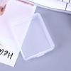 Clear Plastic Stackable Mask Storage Box with Lid Mask Organizer Mask Protector
