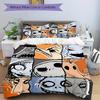 3pcs Nightmare Before Christmas Printed Bedding Set, Breathable And Soft, Machine Washable, Christmas Gift Birthday Gift, Bedroom Decoration
